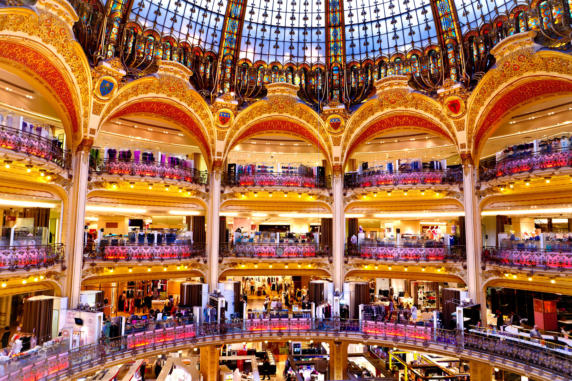 Das Pariser Kaufhaus Les Galeries Lafayette Paris 360 