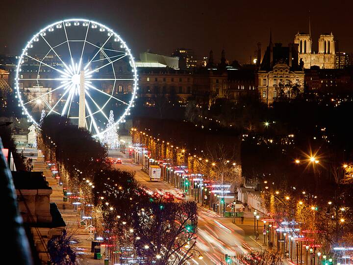 Weihnachtsbeleuchtung Champs-Élysées