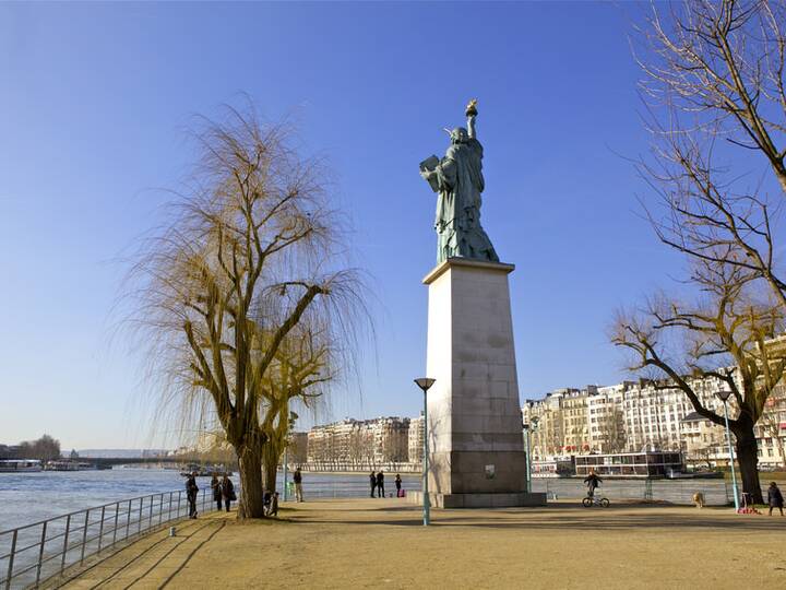 Die Freiheitsstatue In Paris