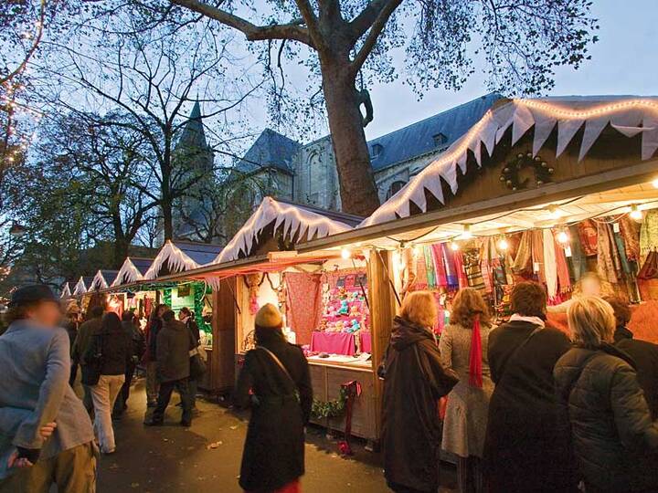 Weihnachtsmarkt in Saint-Germain-des-Prés